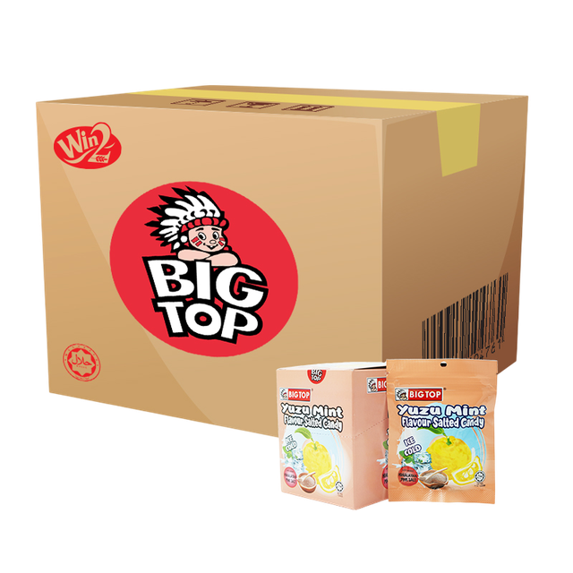 BIG TOP YUZU MINT FLAVOUR SALTED CANDY CANDY     